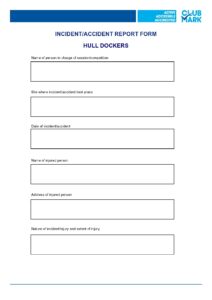 Free Workplace Accident Report Form Templates, Checklists, and Samples
